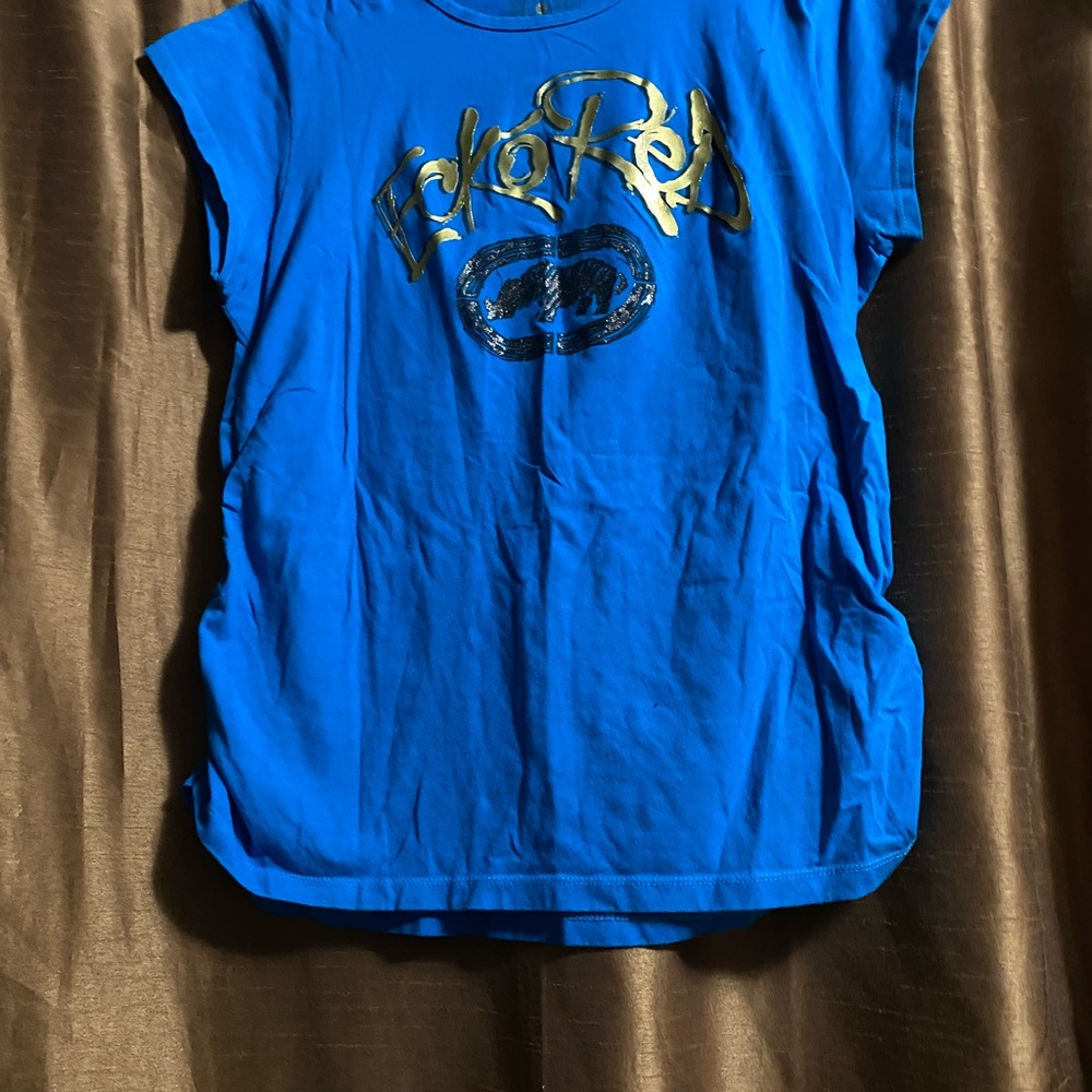 Blue Ecko Red stretchy t shirt